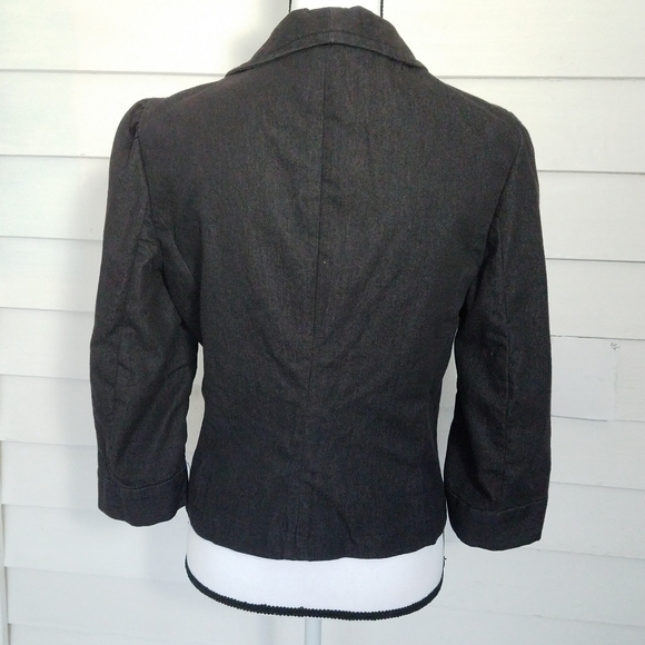 Pierre Cardin Black One Button Jacket, sz. S - Picture 3 of 6